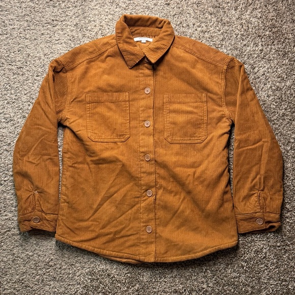 Pacsun corduroy button up quilt lined jacket - Picture 1 of 4